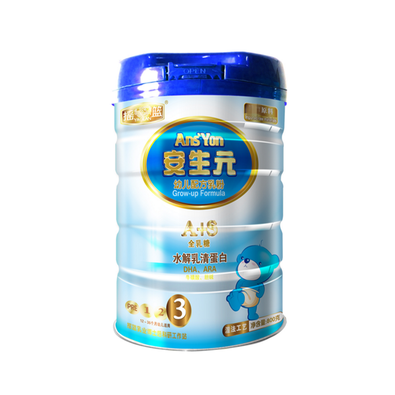 成長護航 搖籃安生元嬰幼兒配方乳粉（12-36個月三段）的品質解析